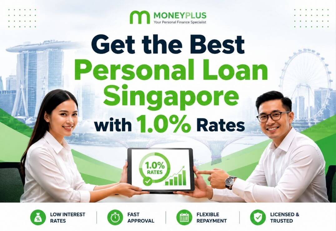 Get the best personal loan Singapore with 1.0% to 4.0% rates. Compare money lender singapore options and contact us for faster support Apply online today!