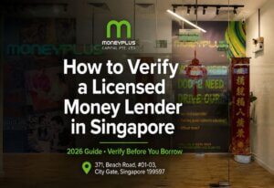 How to Verify a Licensed Money Lender in Singapore guide by Moneyplus Capital at City Gate Singapore